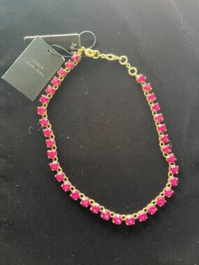 JCrew Martha Necklace in Pink